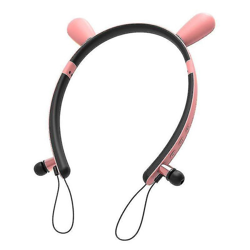 Universal - Casque Bluetooth oreille Yyh-Cat (rose) Universal  - Ecouteurs intra-auriculaires