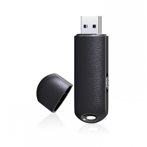Universal - Clé USB magnétoscope petit magnétoscope à activation vocale mini-magnétophone USB appareil d'enregistrement audio minimum magnétophone numérique(Le noir) - Studio d'enregistrement portatif