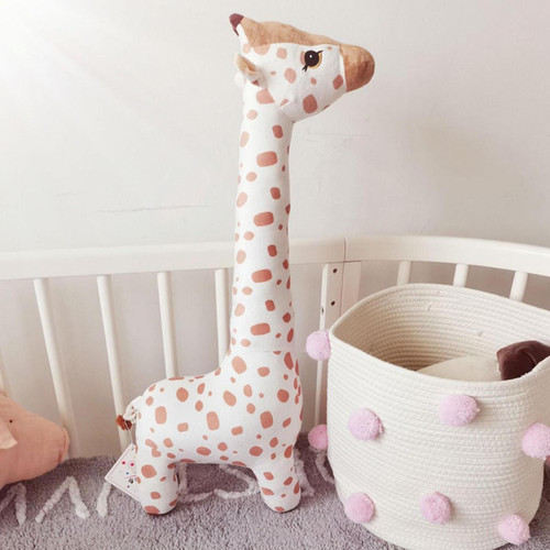 Doudous Coton coton girafe peluche, poupée farcie, canapé animal, jouet