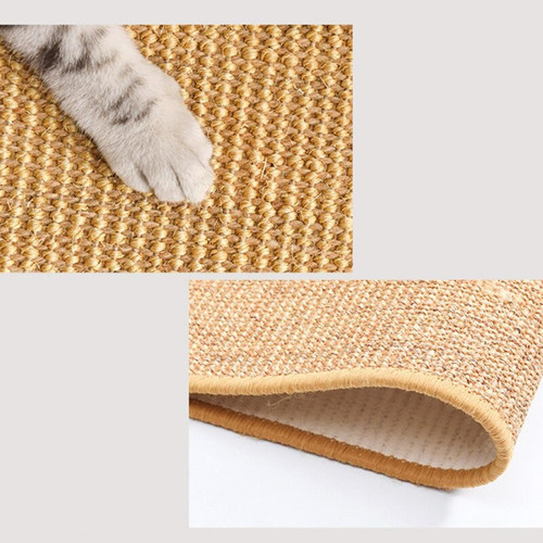 Jouet pour chien Coussin de sisal, pad, canapé, griffe de chat, anti-rayure durable et articles de chat dédaigneux.