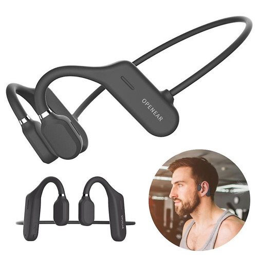 Universal - Écouteurs de conduction en os casques d'écoute sans fil Sport Bluetooth imperméable Universal - Casque gamer Micro-Casque