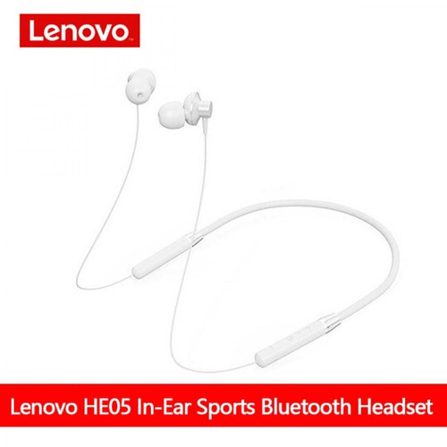 Ecouteurs intra-auriculaires Universal Écouteurs Lenovo Bluetooth sans fil stéréo sport IPX5 étanche bouchons d'oreille sport casque anti-bruit magnétique casque d'exécution casque Bluetooth casque