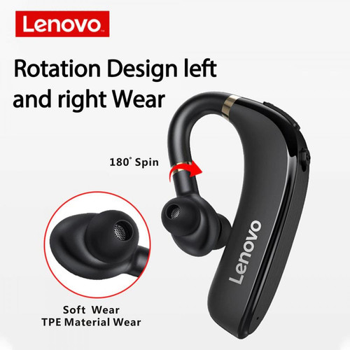 Universal Écouteurs sans fil Lenovo HX106 Écouteurs mono-auriculaires Bluetooth 5.0 Capacité avec microphone | Écouteurs Bluetooth