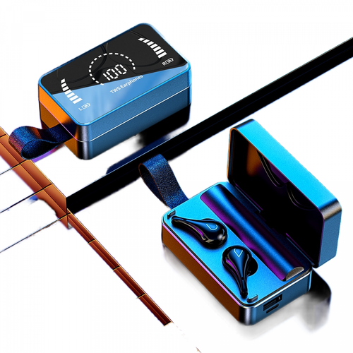 Ecouteurs intra-auriculaires Universal Écouteurs stéréo Bluetooth 5.0 Écouteurs sans fil 3500mAh Boîte de recharge Sport Anti bruit Étanche Bouchons d'oreille Casque
