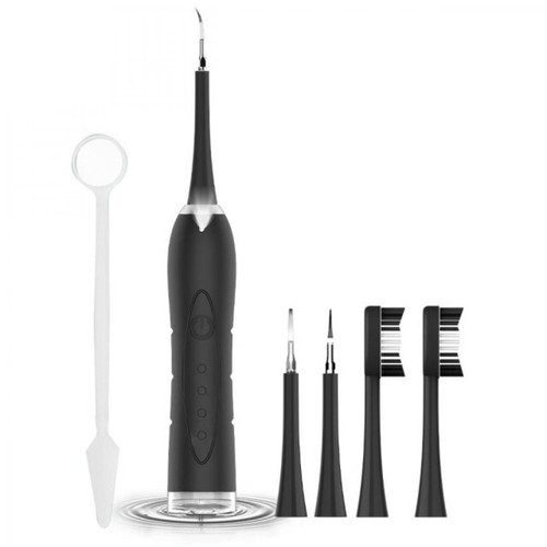 Universal - Écran électrique, brosse à dents électrique, brosse à dents électrique, détergent, tache dentaire, outil tartare, 5 têtes de brosse remplaçables. Universal  - Soin du corps