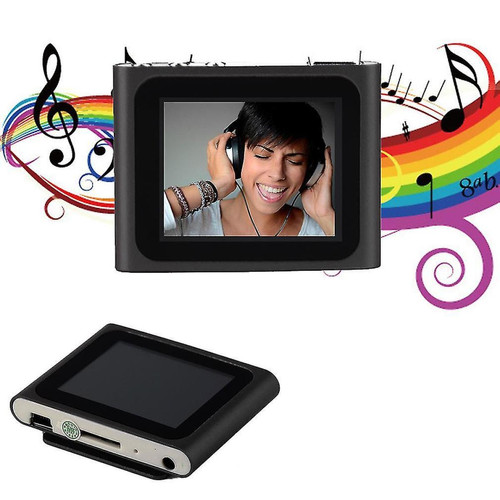 Universal - Écran LCD portable de 1,8 pouces affichant la sixième génération de lecteur MP4 de média musical Universal  - Multimédia