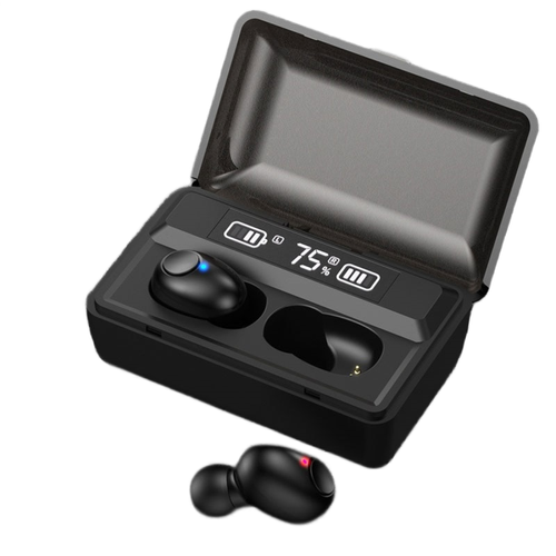 Universal - Écran numérique intelligent Bluetooth 5.0 Casque sans fil 9D TWS Stéréo Sport Bouchons d'oreille étanches Bouchons d'oreille avec microphone Universal  - Son audio