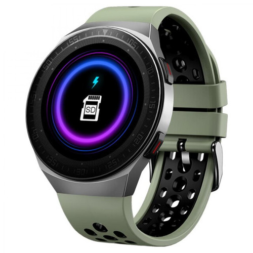 Universal - Écran tactile à cercle complet Bluetooth Smartwatch IP67 Imperméable à l'eau Exercice Fitness Vitesse Smartwatch IOS | Smartwatch (vert) Universal  - Montre connectée
