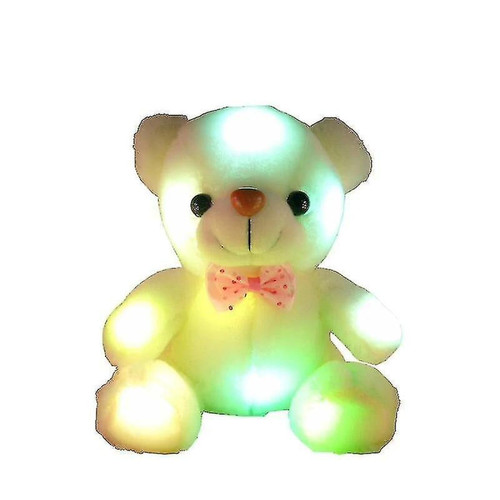 Universal - Enregistrement sonore coloré ours lumineux - jouet en peluche éclatant Universal  - Peluches