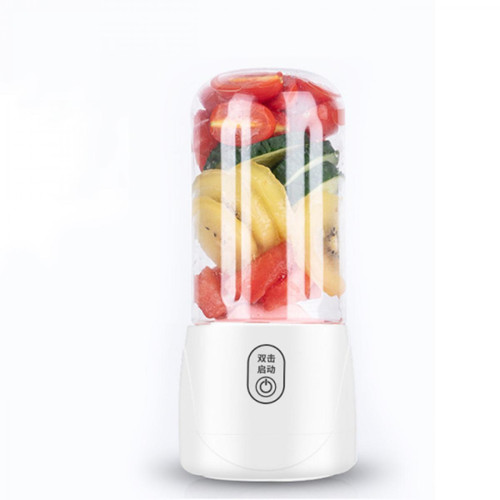 Universal - Extracteur de fruits électrique portable rechargeable fabricant de smoothies mélangeur machine bouteille de sport extracteur de jus(blanche) - Extracteur de jus électrique