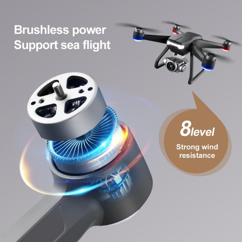 Universal F11 drone 4 canaux télécommandé quadricoptère drone professionnel avec 5G GPS mini 6K HD double caméra WiFi FPV moteur sans brosse jouet | télécommandé quadricoptère
