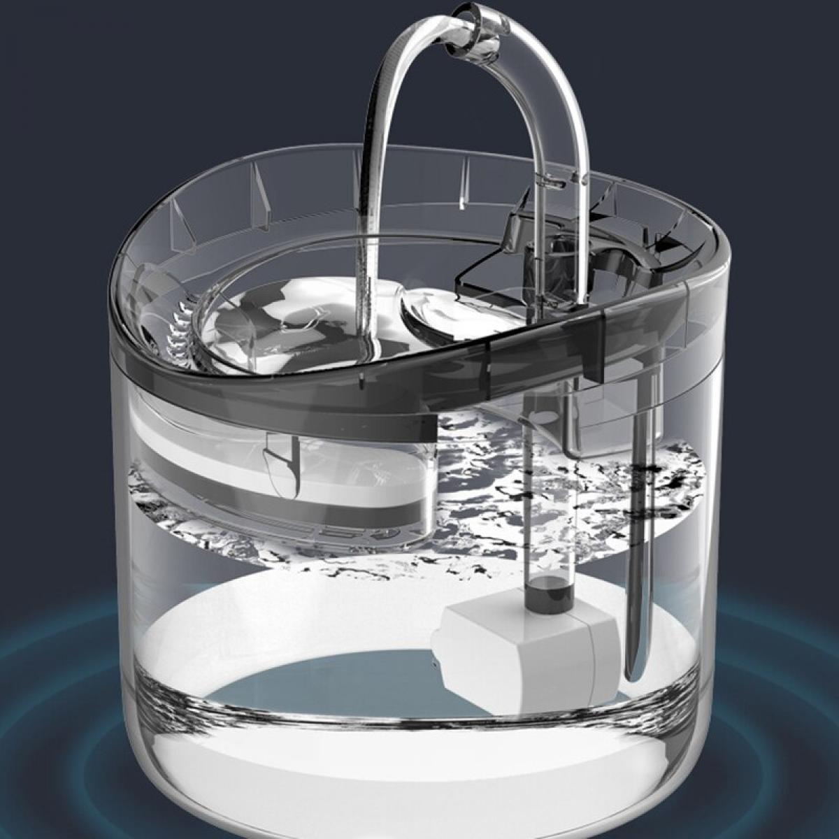 Universal - Fontaine automatique d'eau pour chat avec robinet
