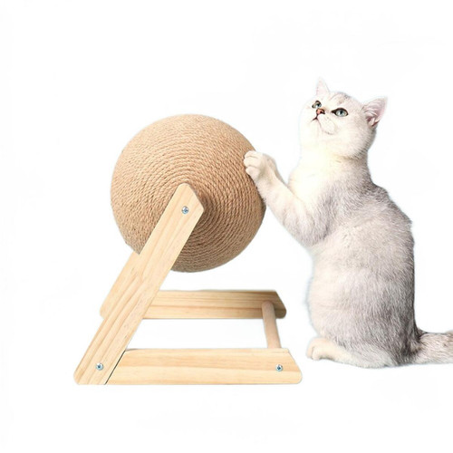 Universal - Fournitures pour animaux domestiques: panneaux à griffe résistant à l'usure, matériel professionnel en bois massif, jouets verticaux pour chats, balles à griffe pour chats à épée Universal  - Universal
