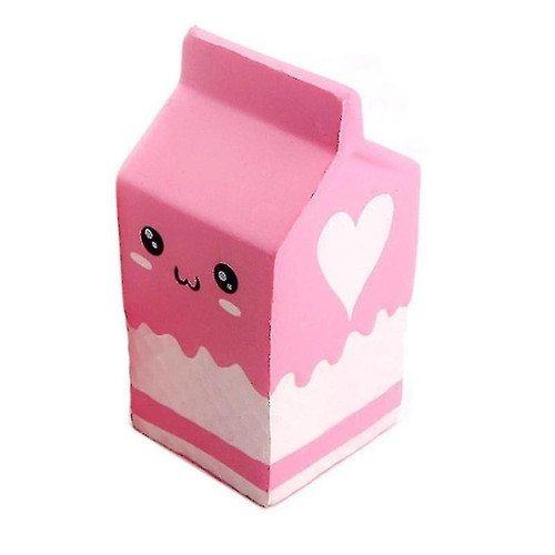 Universal - Géant mignon doux, jouet de levage lent pour les enfants (boîte à lait rose) Universal  - Doudou geant