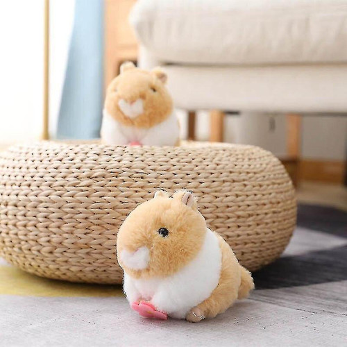 Universal - Hamster de queue agitée mignonne corde de traction en peluche de paille en peluche Universal  - Peluche hamster