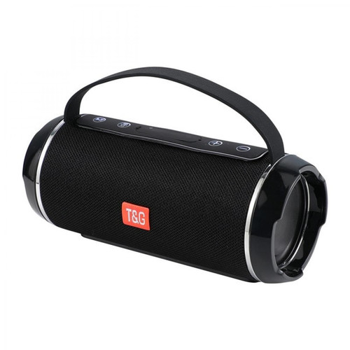 Hauts-parleurs Universal Haut-parleur Bluetooth portable 40W Subwoofer Haut-parleur sans fil étanche extérieur avec microphone auxiliaire USB TF FM MP3 Music Center | Haut-parleur portable (noir)