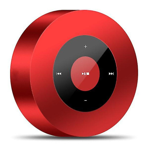 Universal - Haut-parleur Bluetooth portable YH, mini-petit haut-parleur Bluetooth avec emplacement pour carte SD, entrée AUX 3,5 mm pour téléphone mobile (rouge) - Entrees