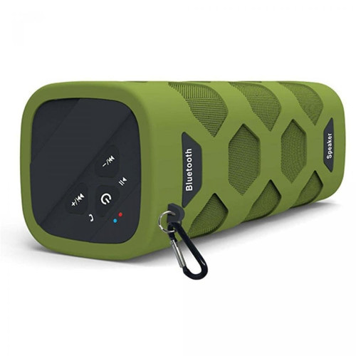 Universal - Haut-parleur Bluetooth sans fil avec alimentation étanche Portable extérieure Mini Colonne Boîte haut-parleur stéréo pour téléphone mobile | Haut-parleurs portables (vert) Universal  - Hauts-parleurs