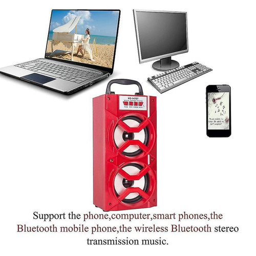 Radio, lecteur CD/MP3 enfant Universal Haut-parleur Bluetooth sans fil MS-147 haut-parleur mobile USB FM Radio Mobile