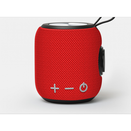 Universal - Haut-parleur Bluetooth sans fil portable en tissu extérieur 360 HD stéréo, IPX7 étanche haut-parleur magnétique intégral 1800 mAh | haut-parleur extérieur (rouge) Universal  - Hauts-parleurs