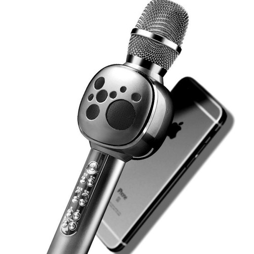 Universal - Haut-parleur microphone professionnel Kara normal micro portable micro domestique lecteur de musique magnétophone changeur de voix Bluetooth sans fil | Universal  - Microphone
