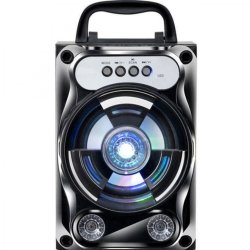 Universal - Haut-parleur portable karaoke système de haut-parleur sans fil bluetooth bas subwoofer microphone support main gratuit/USB/carte TF/AUX/FM | haut-parleur portable (noir) Universal  - Karaoke portable