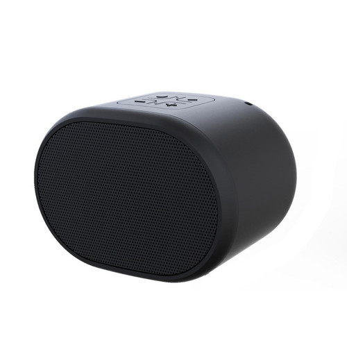 Universal - Haut-parleur portable stéréo Bluetooth 5.0 sans fil, microphone intégré, son HiFi étanche, avec subwoofer, support ordinateur USB/TF | subwoofer (noir) Universal - Enceinte PC