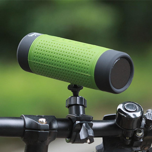 Universal - Haut-parleurs Bluetooth Haut-parleurs portables sans fil extérieurs Système audio Subwoofer de vélo Lumière LED de haut-parleur de vélo Equitation Musique | Haut-parleur portable (vert) Universal  - Sonorisation