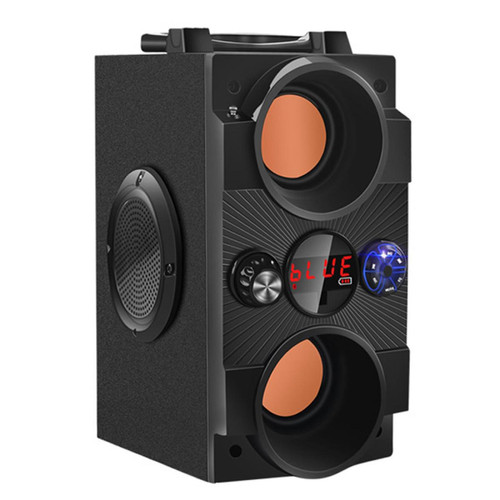 Universal - Haut-parleurs Bluetooth portables à haute puissance extérieure sans fil subwoofer support audio music center AUX TF FM radio | haut-parleurs portables (noir) Universal  - Enceinte Multimédia