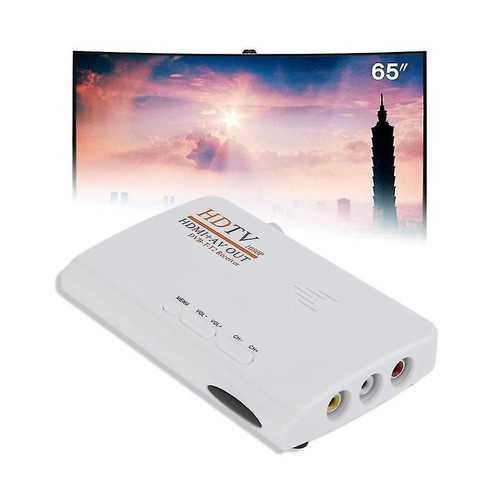 Universal - HD 1080p avec VGA/sans VGA version DVB-T2 TV Box récepteur télécommande Universal  - Hifi