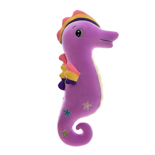 Universal - Hippocampus en peluche jouet mignon soft poupée farce pour les enfants violet Universal  - Les poupe