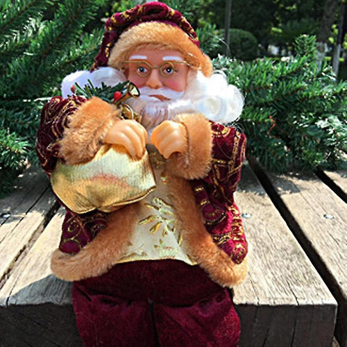 Universal Homemiyn Assis Santa Claus Doll Christmas Decoration Gift for Kids