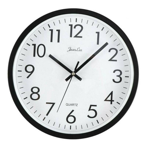 Universal - Horloge murale ronde rétro, balayage silencieux, chambre à coucher, décoration de maison moderne, horloge. - Horloges, pendules Horloge aluminium - noir
