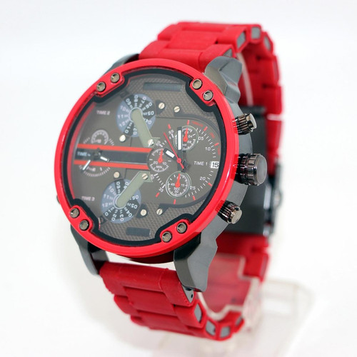 Universal - Idée grande montre rouge homme mode 2020 grande montre homme luxe loisir unique militaire AAA montres de luxe | montres numériques Universal  - Objets connectés