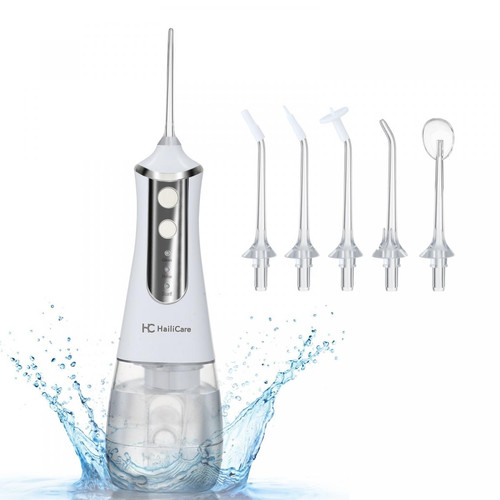 Universal - Irrigation buccale sans fil 350ml Eau portable Fil dentaire USB Jet d'eau rechargeable Choix des dents 5 points d'éjection 3 modes | Irrigateur buccal Universal  - Jet dentaires