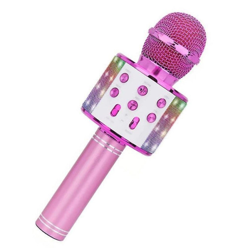 Universal - Jouet amusant pour les filles 3-12 ans, micro pour enfants micro karaoké (rose) - Microphone