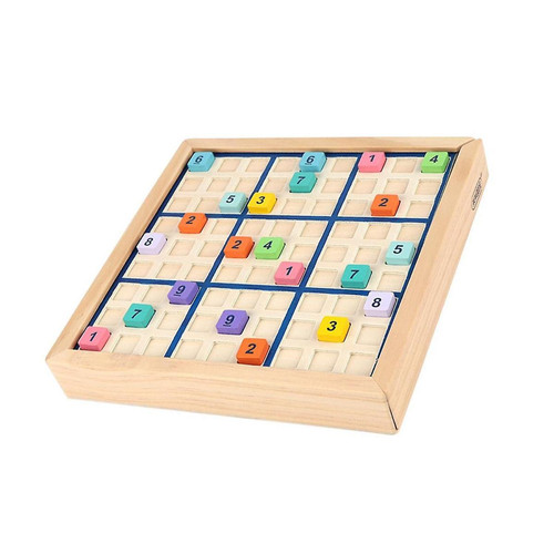 Universal - Jouets de sudoku éducatifs intelligents jeux de société en bois, puzzle d'entraînement du cerveau pour les enfants Universal  - Cadeau pour bébé - 1 an Jeux & Jouets