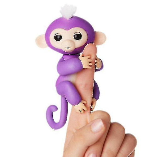 Universal - Jouets pour enfants, doigt singe interactif bébé petpurple - Peluches