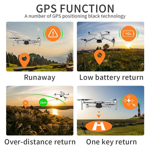 Avions RC KF102 GPS drone 8K pro et caméra HD 2 axes anti-tremblement cardan wifi FPV télécommandé quadricoptère brushless Dron | télécommandé quadricoptère