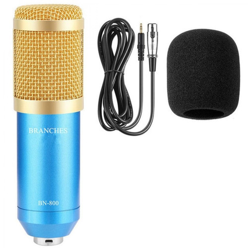 Universal - Kit microphone pour condenseur professionnel BM 800: ordinateur + microphone + porte-impact + capuchon en mousse + câble comme microphone pour BM 800 BM800 | Universal - Universal