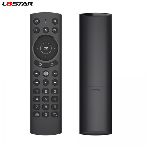 Universal - L8Star G20S Pro Voix Rétroéclairage Smart Air Mouse Gyro Infrarouge Apprentissage X96 Max + Télécommande Google Assistant pour Android TV Box | Télécommande (G20S Pro) Universal  - Tv box