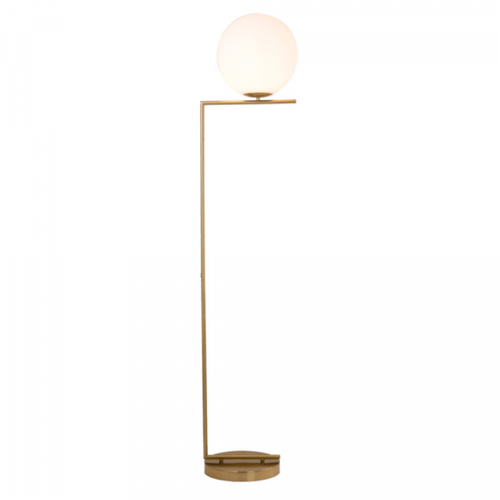 Universal -Lampadaire à boule de verre, lampadaire à tête de chambre, lampadaire de chevet, lampadaire à table, salon. Universal  - Lampadaires