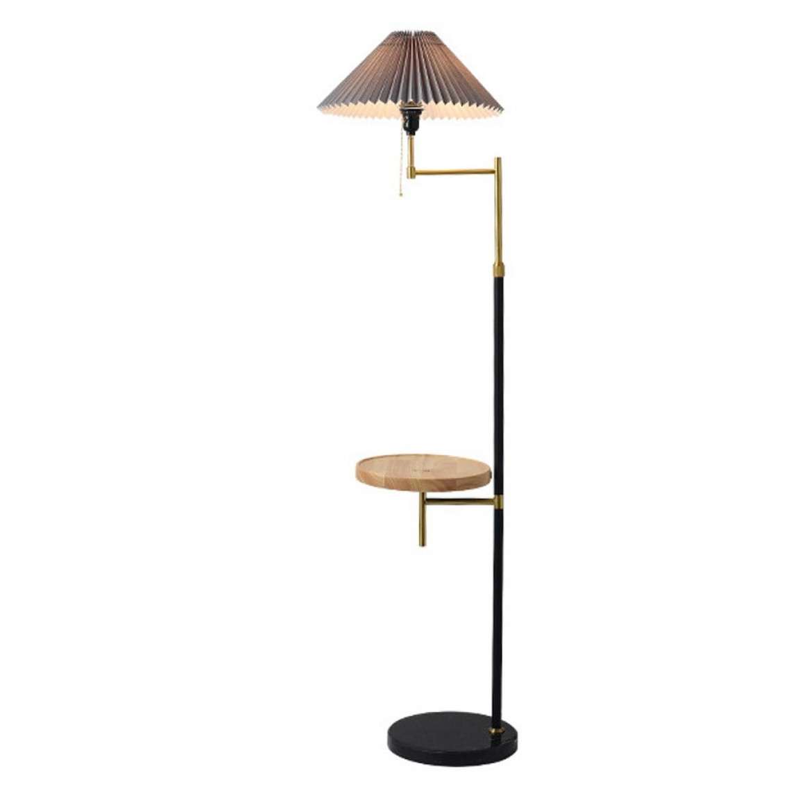 Lampes à poser Universal Lampadaire rechargeable sans fil 12W Table basse Salon Chambre Lampe de chevet Lampe de table verticale (lampe chaude)