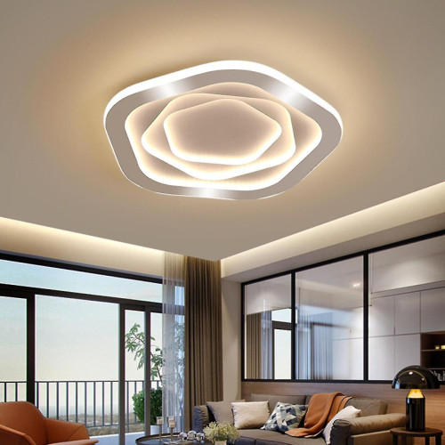 Universal - Lampe à plafond LED de 40 cm moderne utilisée pour l'éclairage intérieur de la chambre - Lampes à poser