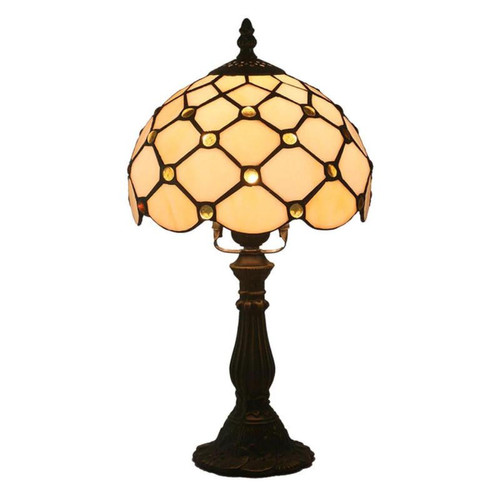 Universal - Lampe chambre à coucher lampe de chevet bar rétro verre jaune lampe de base résine table de toilette lampe latérale(Le cuivre) Universal  - Lampe pince Luminaires