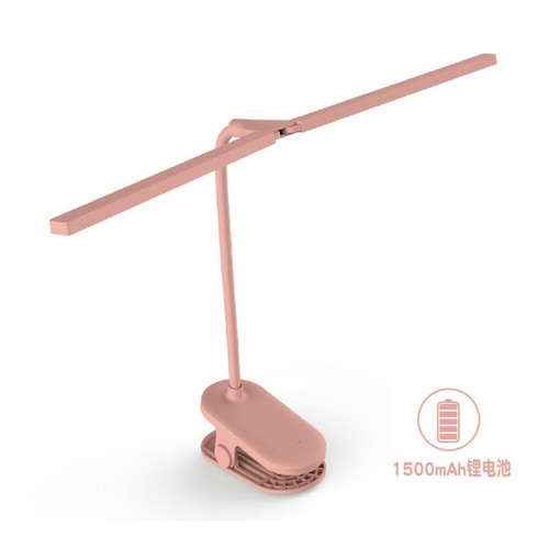 Universal - Lampe de bureau Willow TD3 (3 sources de lumière - 1500mAh) (rose) Universal  - Lampe de bureau rose
