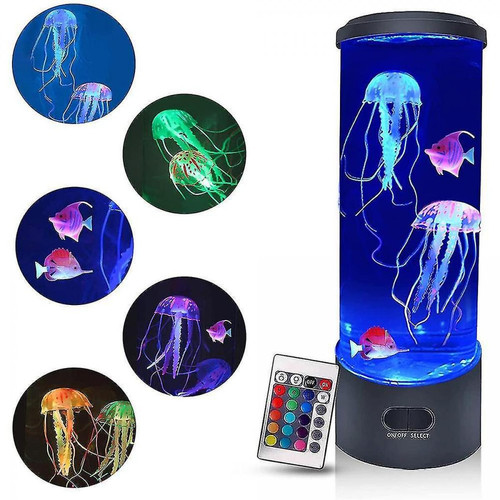 Universal - Lampe de méduse à LED USB Homepage Bureau Chevet Emotion Lumineuse Universal  - Maison Transparent