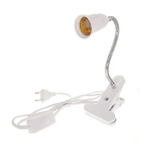 Universal - Lampe de nuit éclairage ambiant 20 cm 360 degrés clip de lampe souple Universal  - Luminaires Blanc