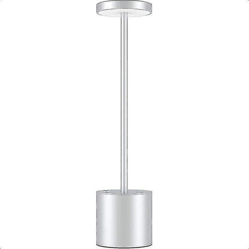 Universal - Lampe de nuit éclairage ambiant lampe LED sans fil USB portable rechargeable argent Universal  - Maison