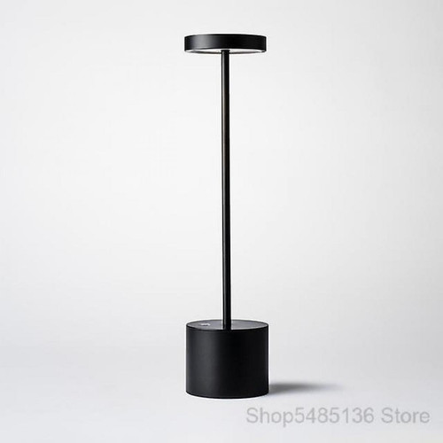Universal - Lampe de table de bar LED moderne salle à manger dîner site luminaire batterie portable rechargeable lampe de table salle à manger décoration de la maison (noir) Universal  - Deco luminaire